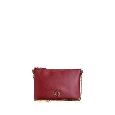 Pinko, Cross Body Bags Rood, Dames, Maat:ONE Size