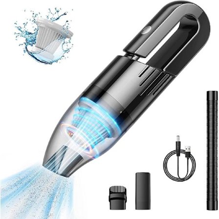 Kordløs håndholdt støvsuger - Oppladbart mini støvsuger til bil C