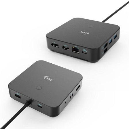 I-TEC dokkingstasjon - USB-C / USB4 / Thunderbolt 3 / Thunderbolt 4 - HDMI, 2 x DP++ - 1GbE