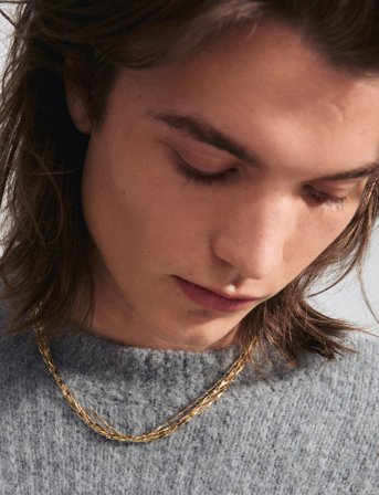 Pilgrim Connect Necklace Gold-Plated - Gold - ONE SIZE