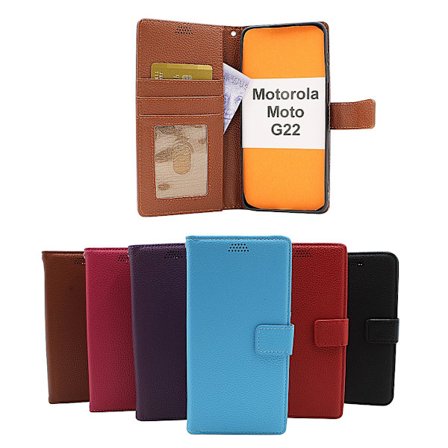 New Standcase Wallet Motorola Moto G22