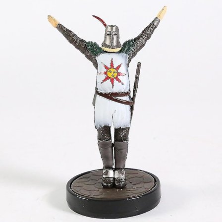 Dark Souls Remastered Sun Warrior Solar Solaire Figur Samleobjekt Model Legetøj (kun udstillingsfigur)