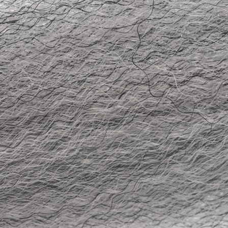 Strung Fuzzy Fiber - Gray