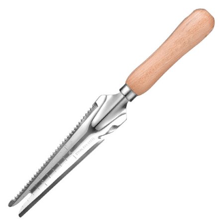 Rustfrit Stål Have Manuel Ukrudtsfjerner Ukrudtshakkelse med Måling