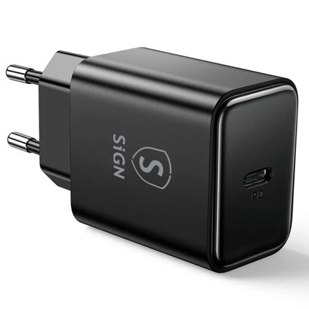 SiGN Hurtiglader 20W USB-C