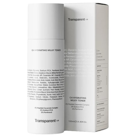 Transparent Lab C4 Hydrating Milky Toner 130 ml - återfuktande toner