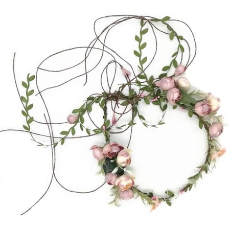 Kukkainen syksy auringonkukka halo hääkruunu kukkaistyttöjen panta syntymäpäiväjuhlien päähine