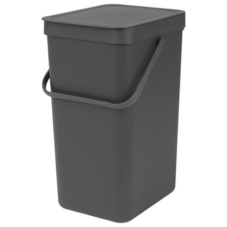 Brabantia Sort & Go avfallsbøtte 16 liter, mørkegrå