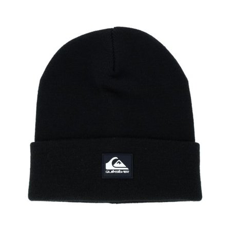 Quiksilver - Svart cuff Beanie - Brigade Beanie True Black Cuff @ Hatstore
