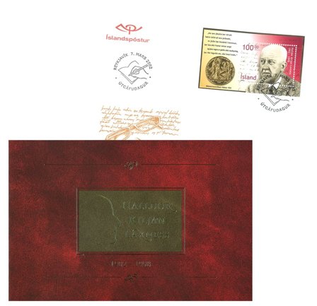 Island - Laxness - Guldminiark - FDC