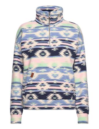 Live Out Loud Sweat-shirts & Hoodies Fleeces & Midlayers Multi/mönstrad Roxy