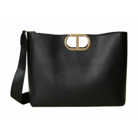 Twinset, Shoulder Bags Zwart, Dames, Maat:ONE Size