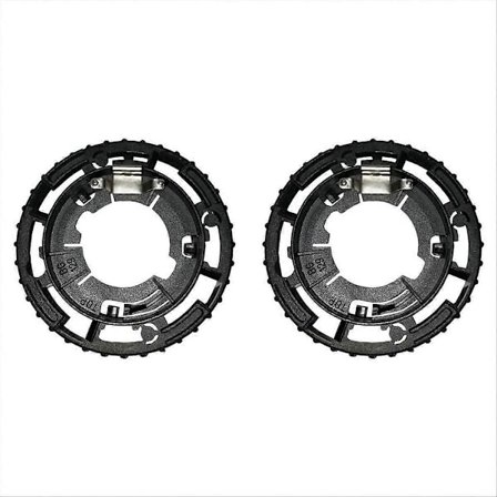 2 stk. Lampe Spenne Base Xenon Lampe Base Klemring D2S 1300290120