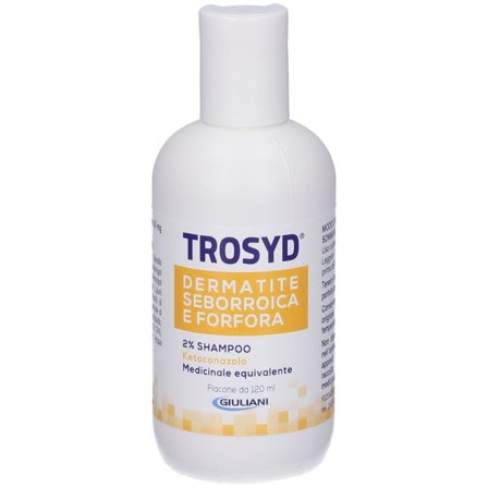 Trosyd Dermatite Seborroica E Forfora Shampoo 120ml 2%