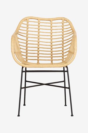 NORDFORM - Hagestol polyrotting 4 stk. - Svart - Spisestoler - Fra Homeroom