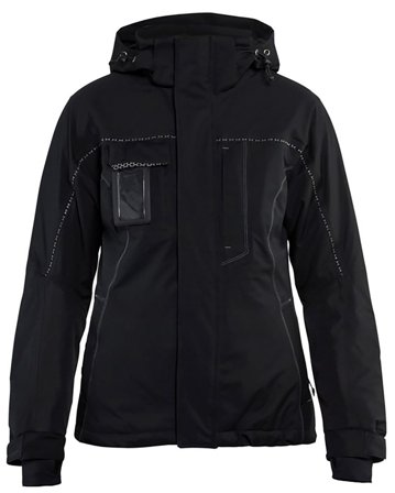 Blåkläder 497119879900S Vinterjacka dam, svart Stl S, Arbetskläder