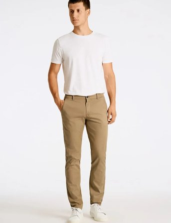 Lindbergh Superflex Chino Pants - Beige - 32 x 32