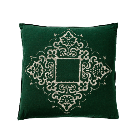 Fridhem Interior Hanna Kuddfodral Kuddar Grön 65cm x