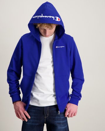 Champion Full Zip Hoodie Sweatshirt Sininen Hupparit/Hoodie Pojat - Kids Brand Store