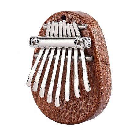 Tommelpiano 8 Taster Mini Bærbar Akryl Mbira