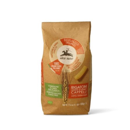 Alce Nero Rigatoni Di Grano Duro Cappelli Bio 500g