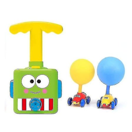 Bjxy barnas ballongdrevne bil leketøy, barnas treghetsballongdrevne bil vitenskapsspill
