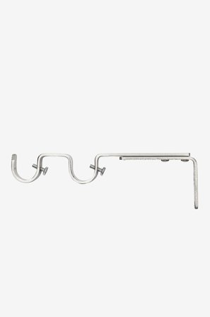 Jotex - - Dobbel Ø 19 Mm Stål - Gardinstangholder - Kjøp Gardintilbehør hos Jotex