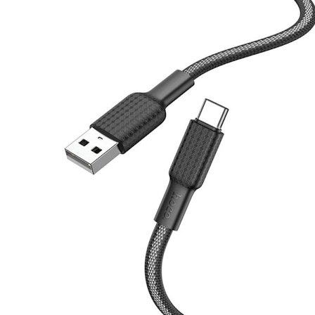 HOCO USB-A Till USB-C Kabel 1m 3A X69 - Svart/Vit