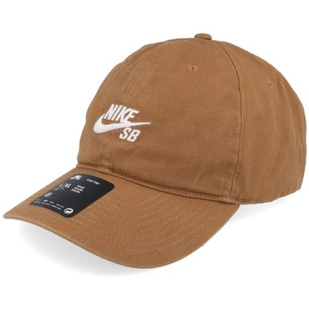 Nike - Brun unconstructed Keps - Club Cap Brown Dad Cap @ Hatstore
