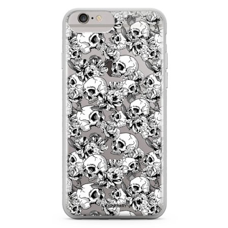 Bjornberry Skal Hybrid iPhone 6/6s Plus - Dödskallar & Rosor