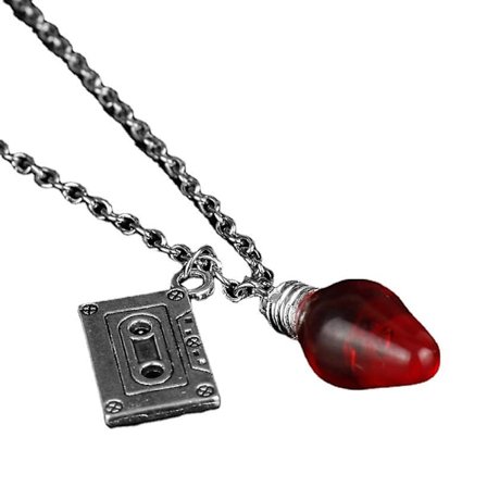 Stranger Things 4 Tape Hanging Bottle Alloy Halsband