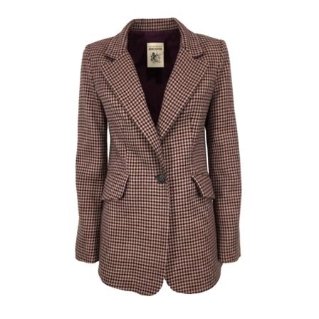 Semicouture - Blazer - Brun - Dam - Storlek: M, Dam, Storlek: M