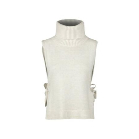 Stenströms, Sleveless Knitwear Beige, Dames, Maat:ONE Size