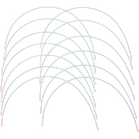 10 Par Bøjle BH Udskiftning Bøjle til BH Reparationssæt Metaltråd til Lingeri
