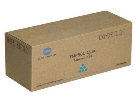 Konica Minolta Toner, TNP-50C, cyan, A0X5454 - Lyreco - Toner och bläck - Tonerkassetter - Toner Konica Minolta