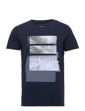 Fotoprint T-Shirt Blue Tom Tailor