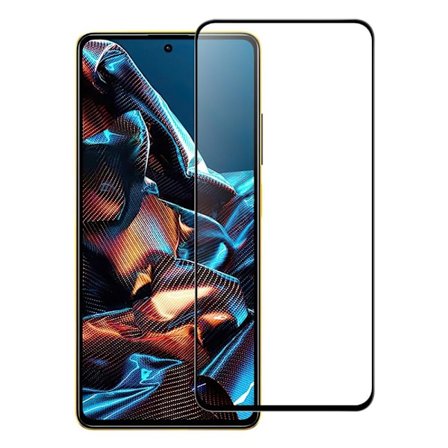 SKALO Xiaomi Redmi Note 12 Pro 5G Koko Näytön Karkaistu Lasi