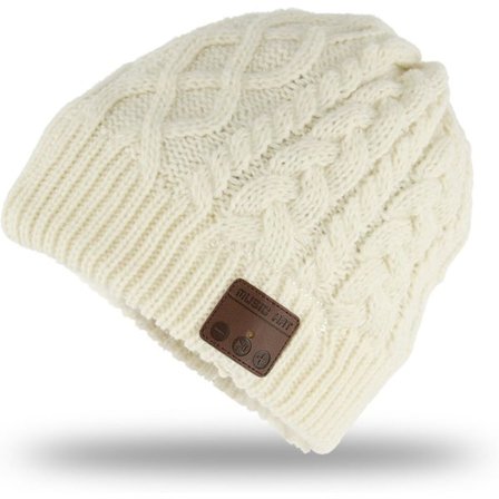 Trådlös Musikhatt Beanie Trådlösa Hörlurar Ljud Pojkar Flickor Vintermössa med Högtalare Mic Handsfree Utomhus Sport Stereo Hörlurar Varm