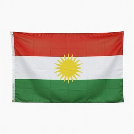 Kurdistan Lippu - 150 x 90 cm