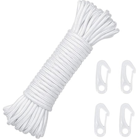 15m 6mm Nylon Flaggtau Flaggstangtau Tau for Flagg BY