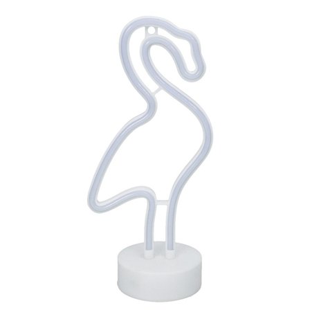 Flamingo Neon Skilt LED Neon Skilt og Stativbase for Dekorering av Hjemfest, Bursdag, Soverom