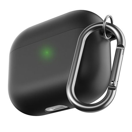Keybudz PodSkinz HyBridShell -sarjan kova kuori Airpods 3:lle - Svart