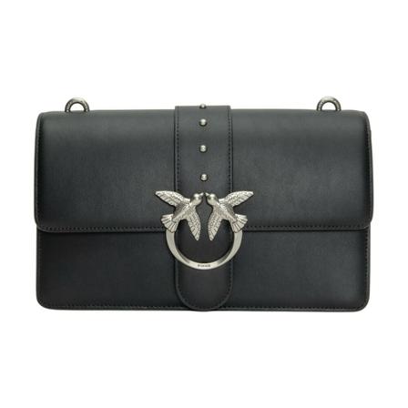Pinko, Cross Body Bags Czarny, Kobieta, Rozmiar: ONE Size