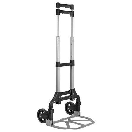 Hopfällbar säckkärra i aluminium – lätt och kompakt