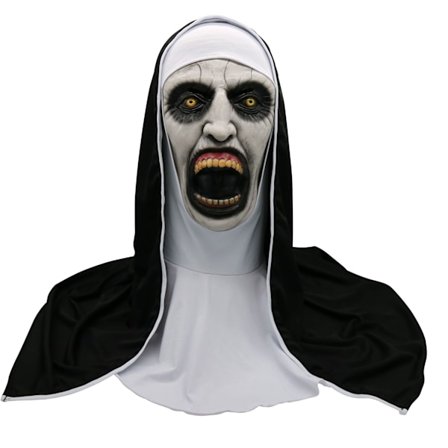 Halloween Nonne Skrekkmaske, Halloween Nonne Skrekkmaske Cosplay Sen
