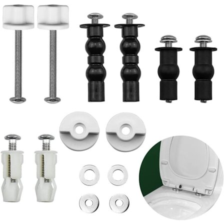 Universal Toalettstolsskruvar och Bultar,Toalettstolsskruvar Toalettstolsskruvar Bultmutter Expanderande Gummi