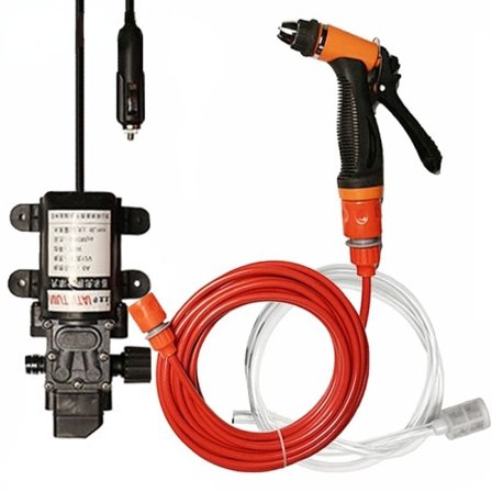 12V Bil vasker pumpe høytrykk bil elektrisk vasker vask pumpe sett bærbar automatisk vask rengjøring maskin