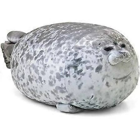 Chubby 80 cm Seal Plush Pillow - Soft Stuffed Animal