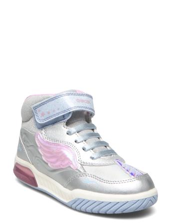 J Inek Girl A Høye Sneakers Multi/mønstret GEOX
