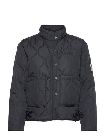 W. Quilted Jacket Kviltad Jacka Svart Svea